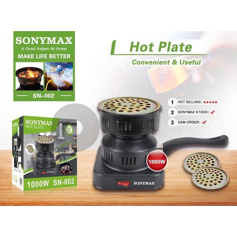 Electric Hookah Charcoal Starter / Hot Plate (Sonymax)