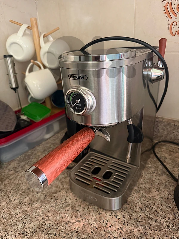 Complete HiBrew H13 Espresso Setup + G5 Grinder & Barista Accessories