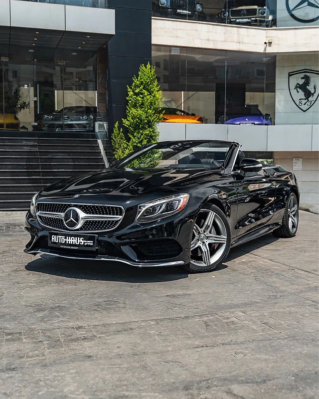 MERCEDES S 550 CABRIOLET 2017 !!!! 12,000 MILES ONLY - RARE RARE RARE