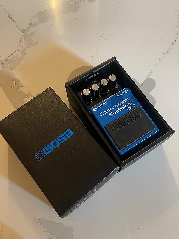 Boss guitar pedal compressor cs-3