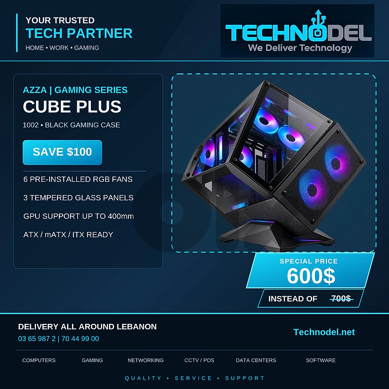 AZZA CUBE GAMING CASE