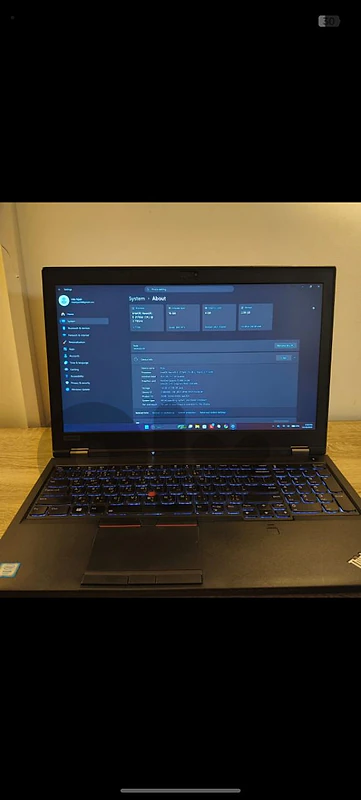 Thinkpad | 16GB RAM | DEDICATED GPU QUADRO P2000 4GB