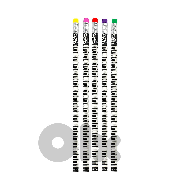 Signature MG-5 Wooden Musical Piano Pencil