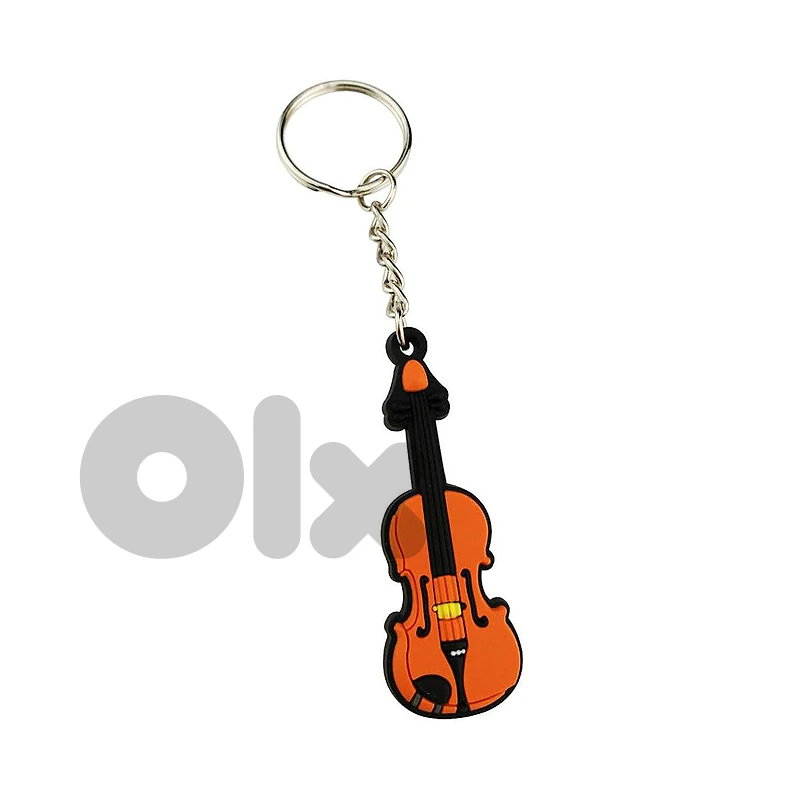 Signature MG-45 Silicon Violin Keychain