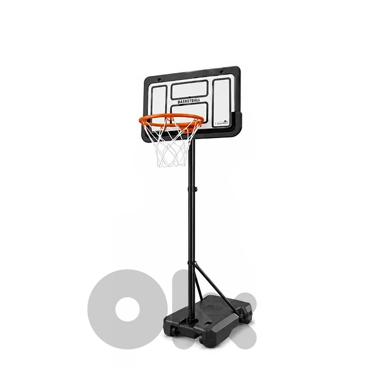 Kids Adjustable Basketball Hoop Set 195cm-طقم سلة كرة سلة قابلة لتعديل