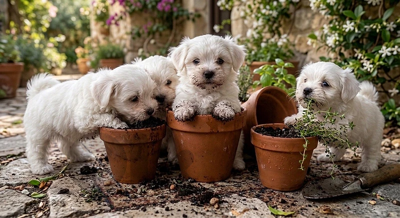 Adorable puppies imported parents