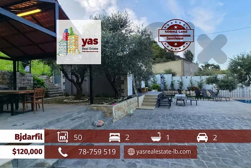 Bjrdarfil/Batroun 50m2 | 400m2 Land | Standalone | Mountain View | MCH