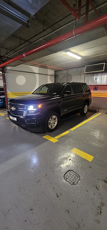 Chevrolet Tahoe 2015 with 4 Number Plate