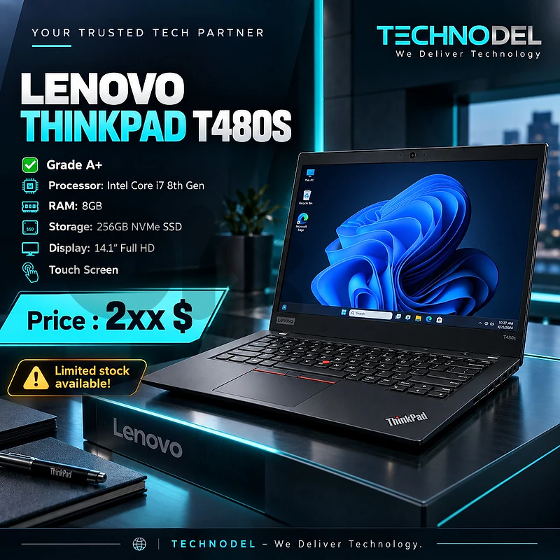LENOVO T480S Core i7 Touch Screen LENOVO T480S Core i7 Touch Screen