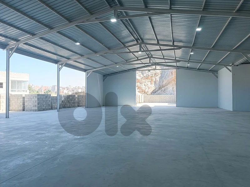 1st Degree  Industrial land including a Hangar 800 sqm for rent in Ze