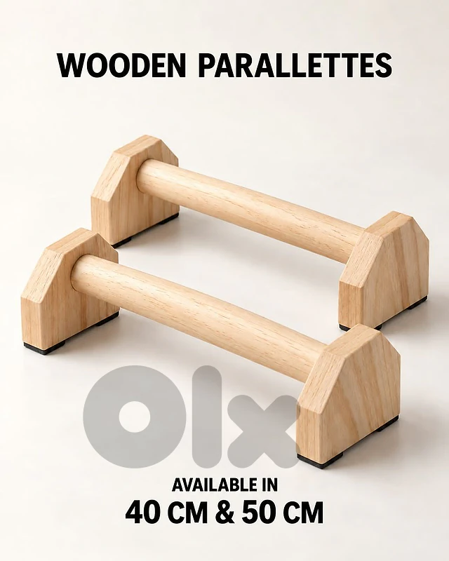 Wooden Parrallettes Wooden Parrallettes