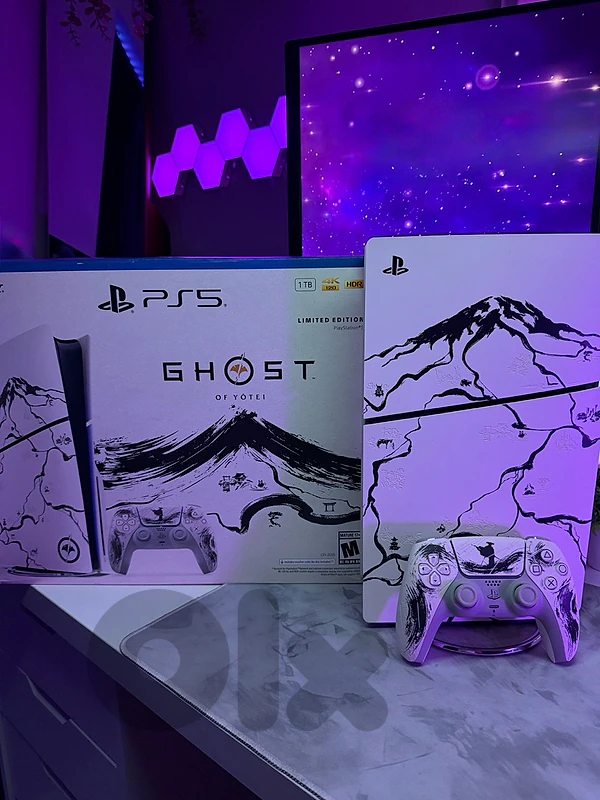 PS5 SLIM 1TB Ghost Of Yotei Edition Like Open Box
