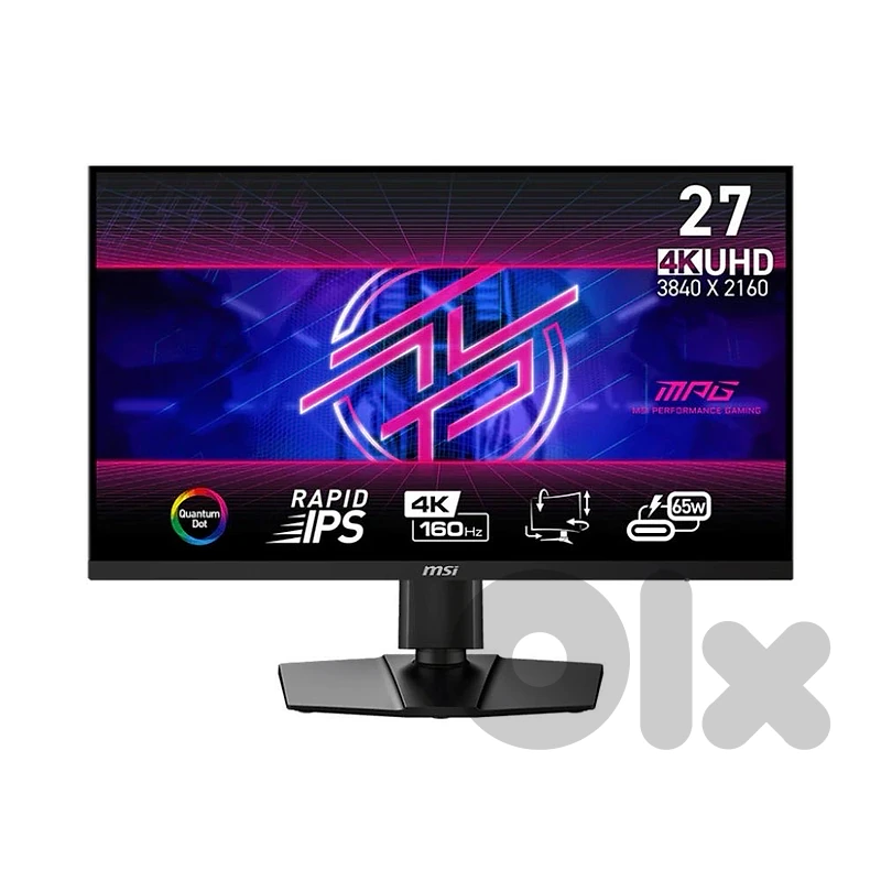 Msi MPG 274urf QD 4K 160Hz 0.03 Ms  Gaming Monitor