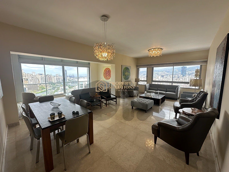 Luxurious Apartment For Sale | Sea View | Achrafieh Luxurious Apartment For Sale | Sea View | Achrafieh