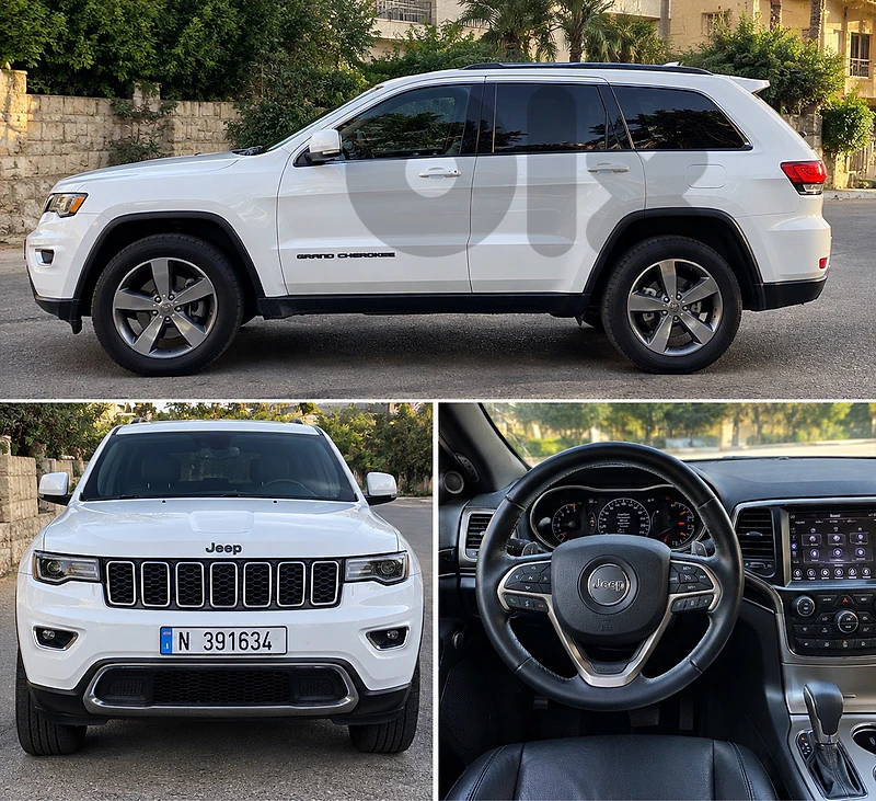 2017 Jeep Grand Cherokee V6 – White – Automatic
