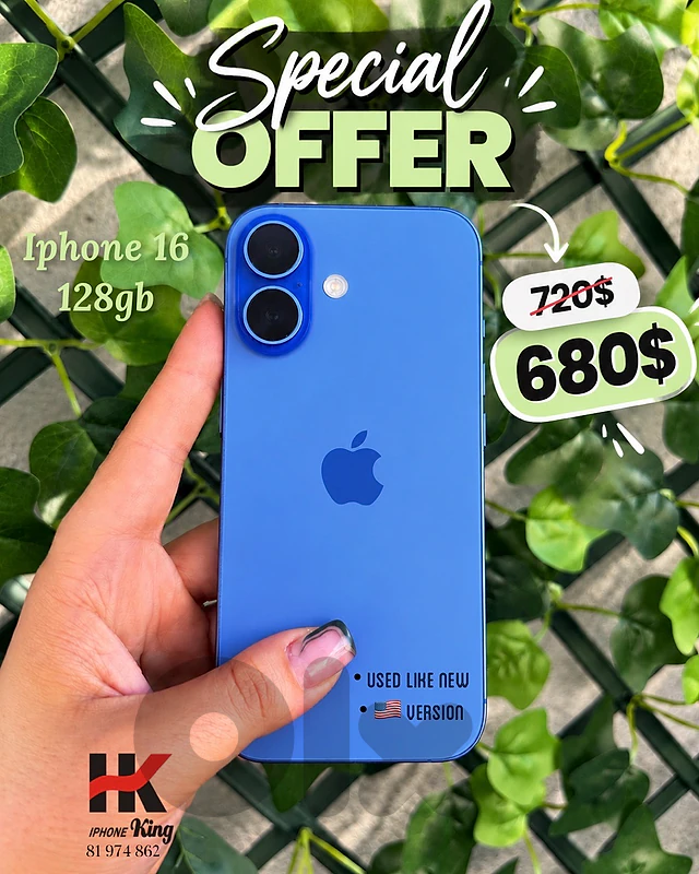 iPhone 16 – 128GB