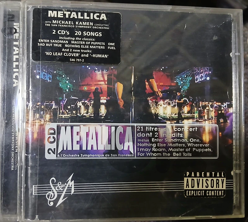 Metallica- live  - cd