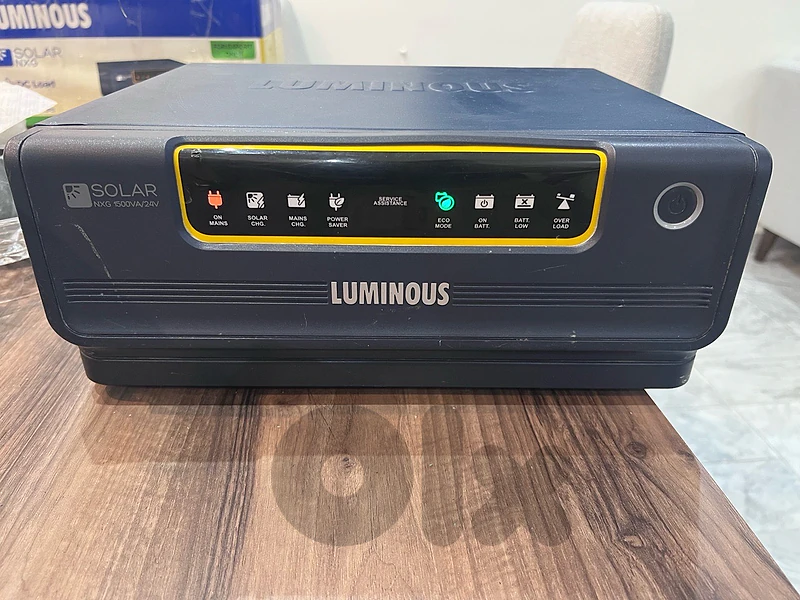 Luminous Solar 1500VA 24V Sine Wave Inverter + 2x 200Ah Batteries