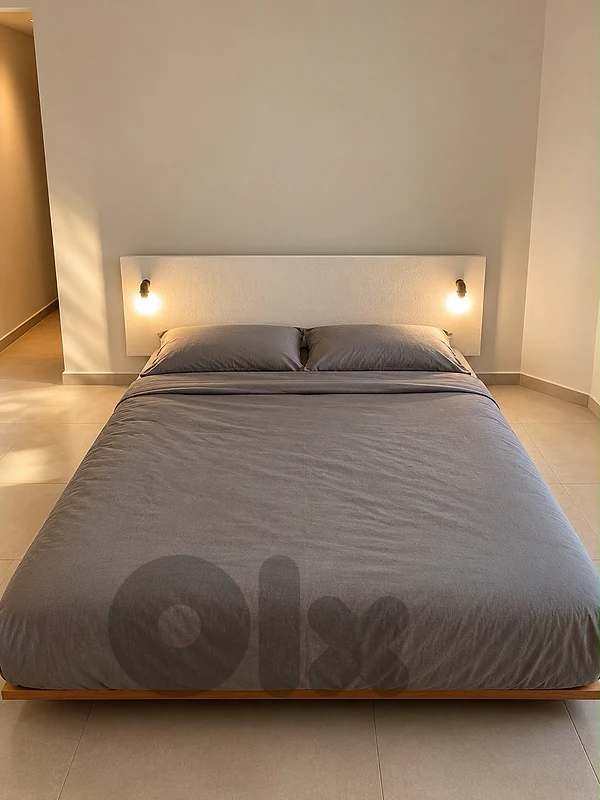 king bed