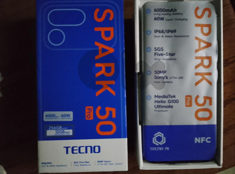 Tecno spark 50 pro