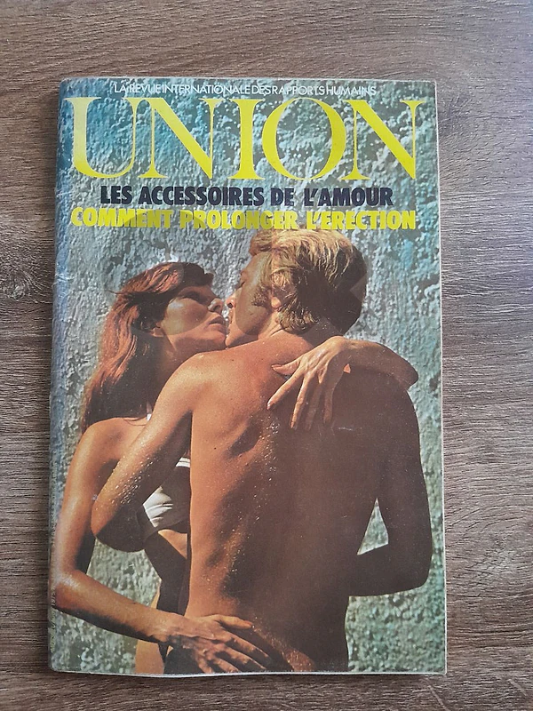 vintage Union, a French adult magazine 1970s