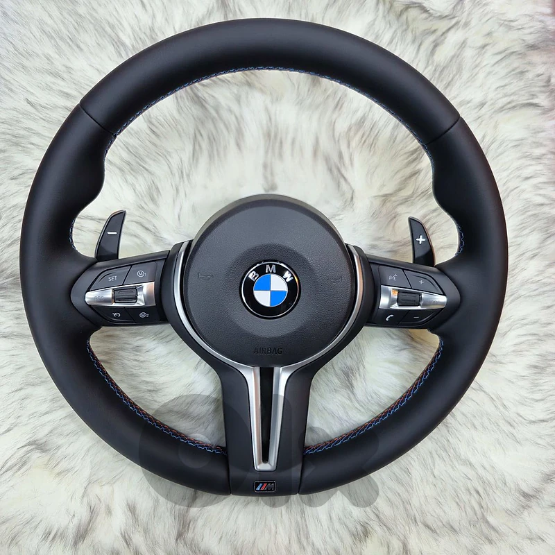 BMW steering wheel alcantara black with airbag