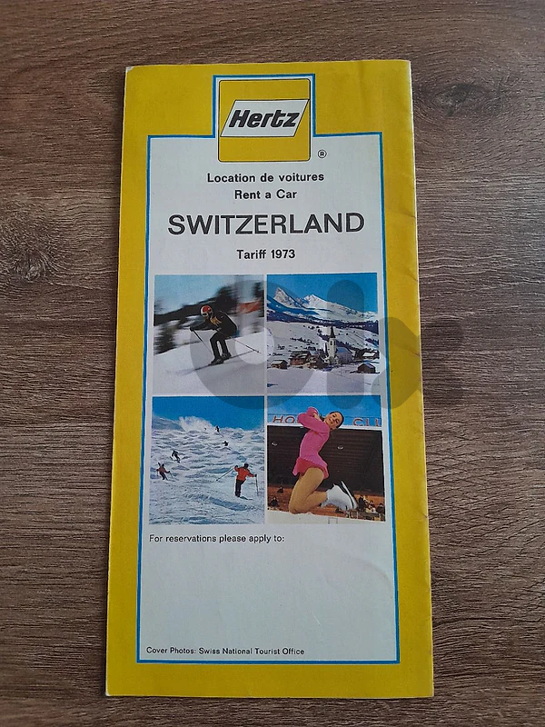 1973 HERTZ  brochure