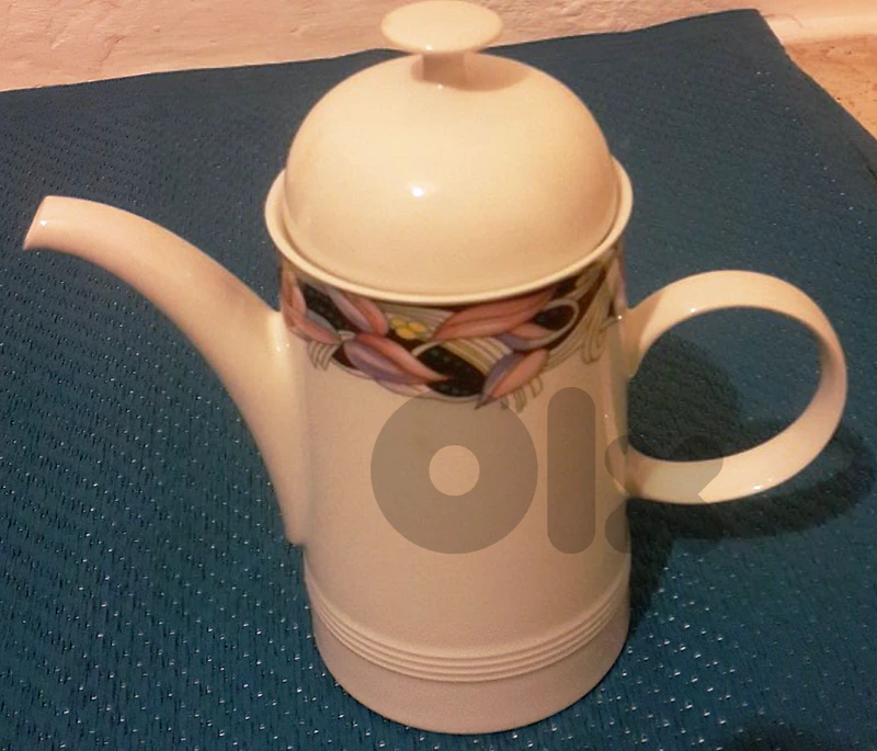 Friesland Germany Porcelain Coffee Pot with Lid - Like New