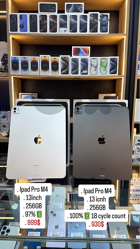 Ipad Pro m4 13inch 256GB - 100% Battery Health