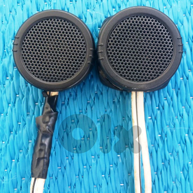 Pair Car Tweeters - Dome - For Car Audio - Working