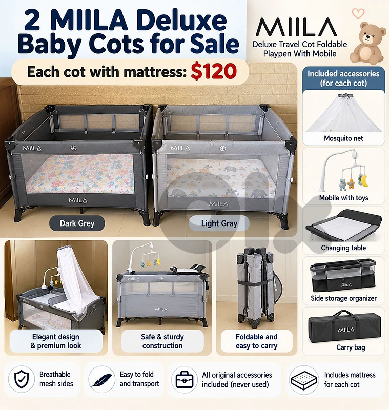 baby cots (baby bed)  سرير طفل