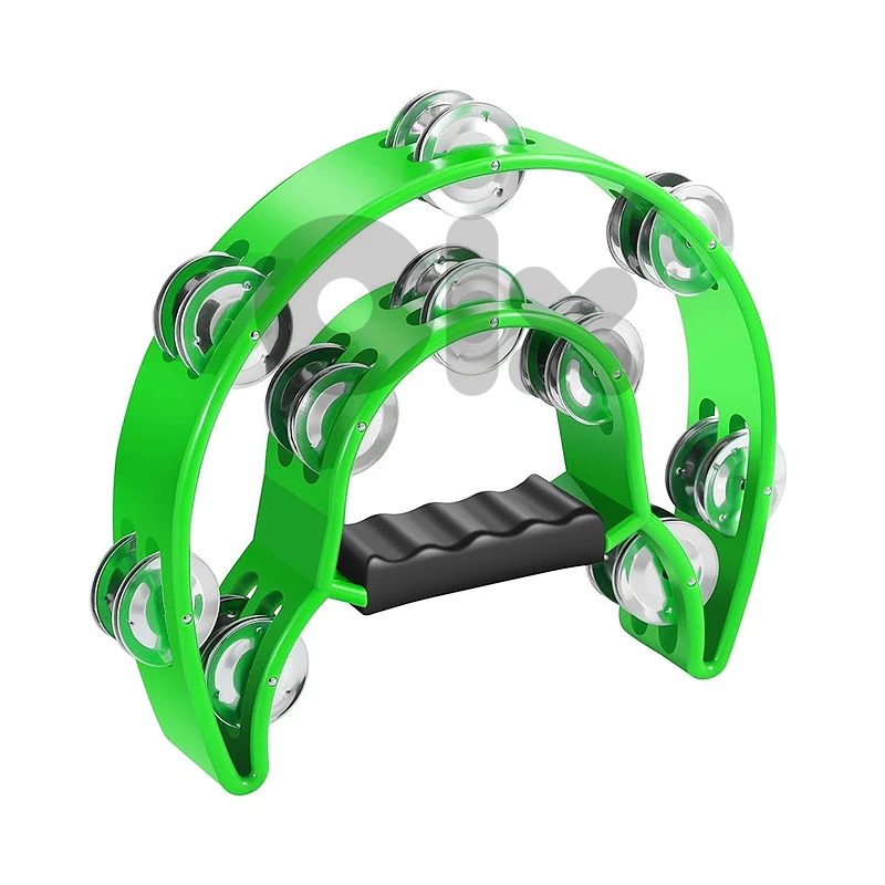 Signature 930007 Tambourine with 20 Double Jingles (Multiple Colors Av