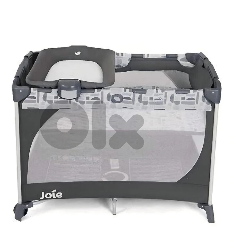 baby bed brand Joie with mattress (2 levels) for 100$