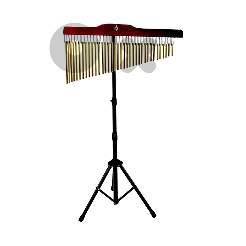 Signature 930029 36 Aluminum Gold Finish Wind Chimes Sound Bars