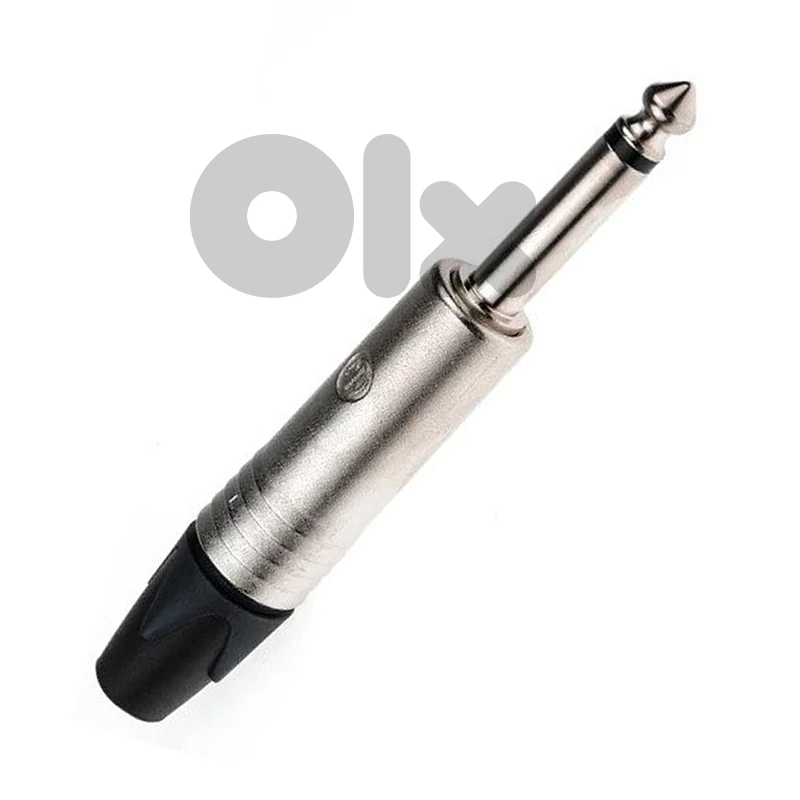 Soundsation SJ02M-B Metal Connector 6.3mm Jack Mono