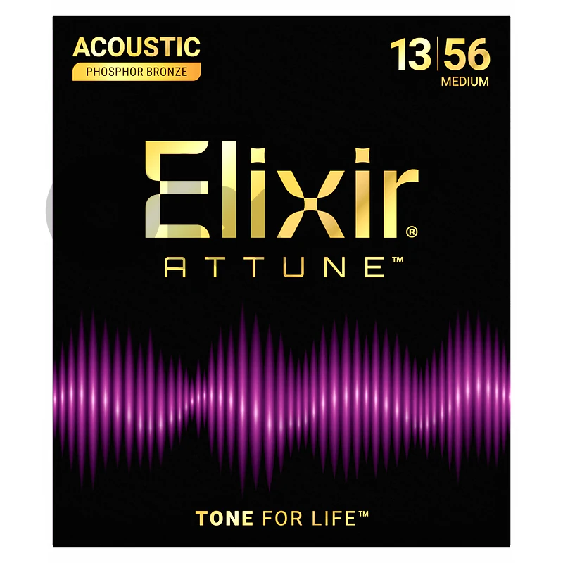 Elixir Strings Acoustic Phosphor Bronze Attune Medium