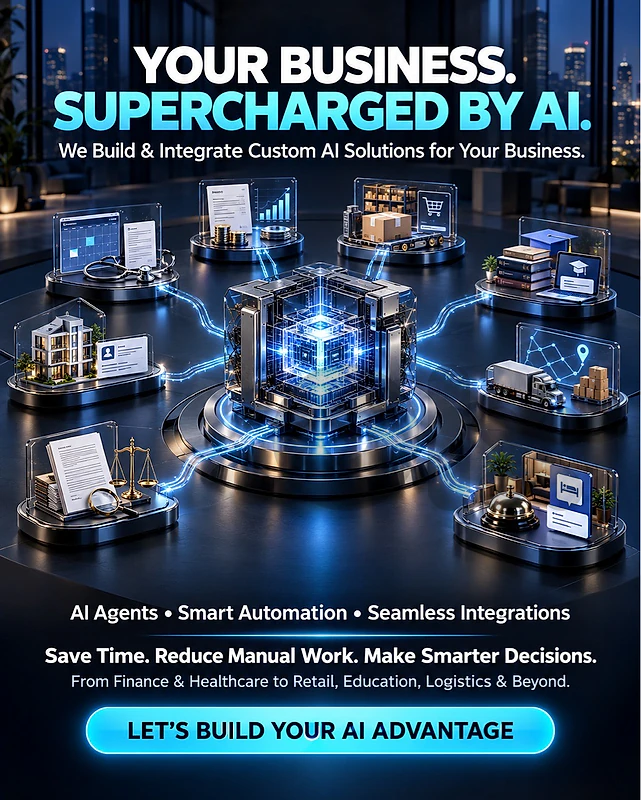 Custom AI Solutions | Chatbots, AI Agents & Automation