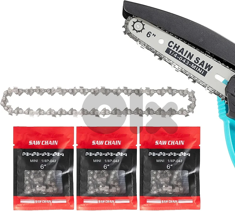 6" chainsaw chains