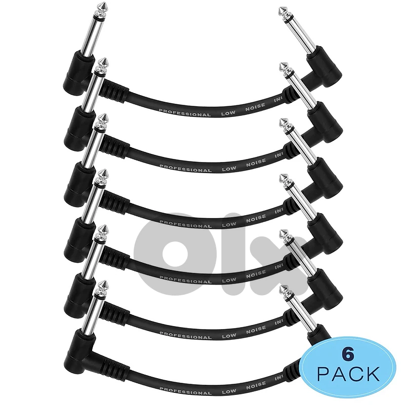 Donner 15cm patch cables for pedals x6