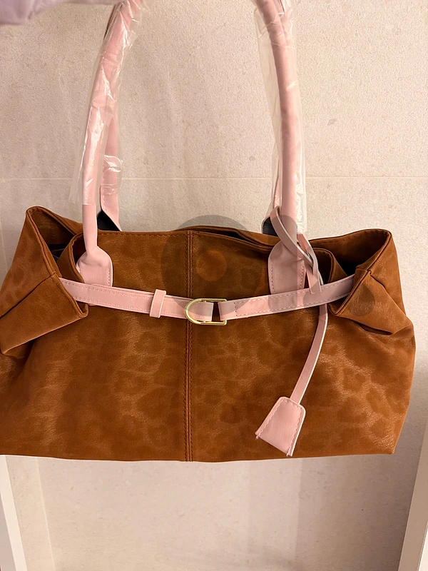 Trendy Suede Leopard Print Shoulder Bags 👜🤎