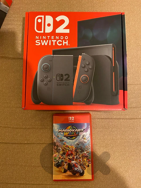 switch 2 & Mario kart world