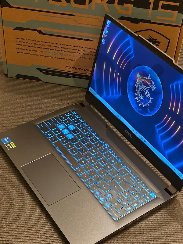 MSI CYBORG AI 15 CORE I5 GENERATION 13H WITH RTX 3050 6G DEDICATED MSI CYBORG AI 15 CORE I5 GENERATION 13H WITH RTX 3050 6G DEDICATED