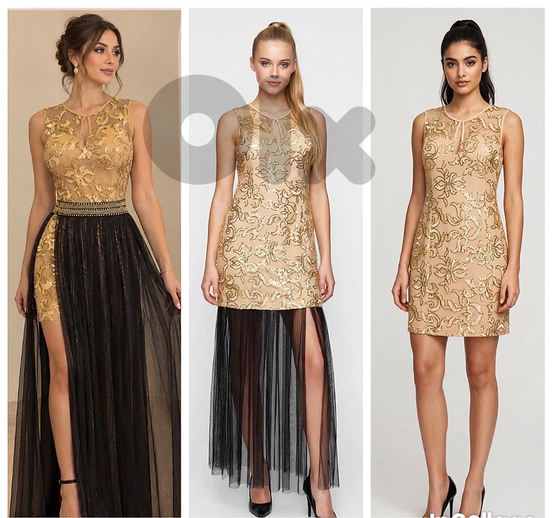 one Dress 3 looks