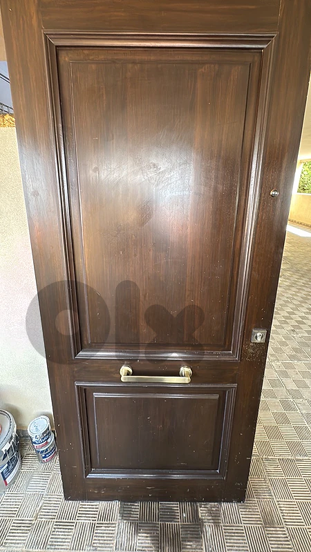 2 wood doors | باب خشب  عدد ٢