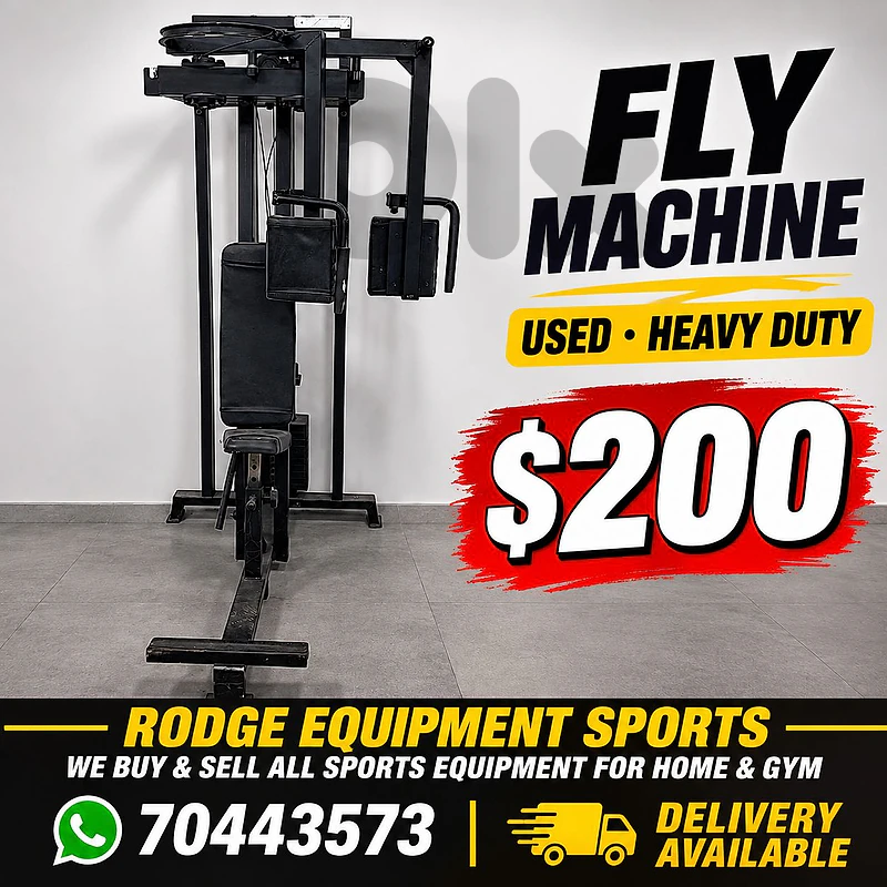 Fly machine used heavy duty