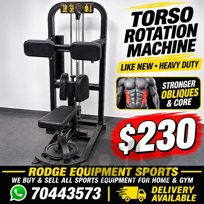 Torso rotation machine like new heavy duty