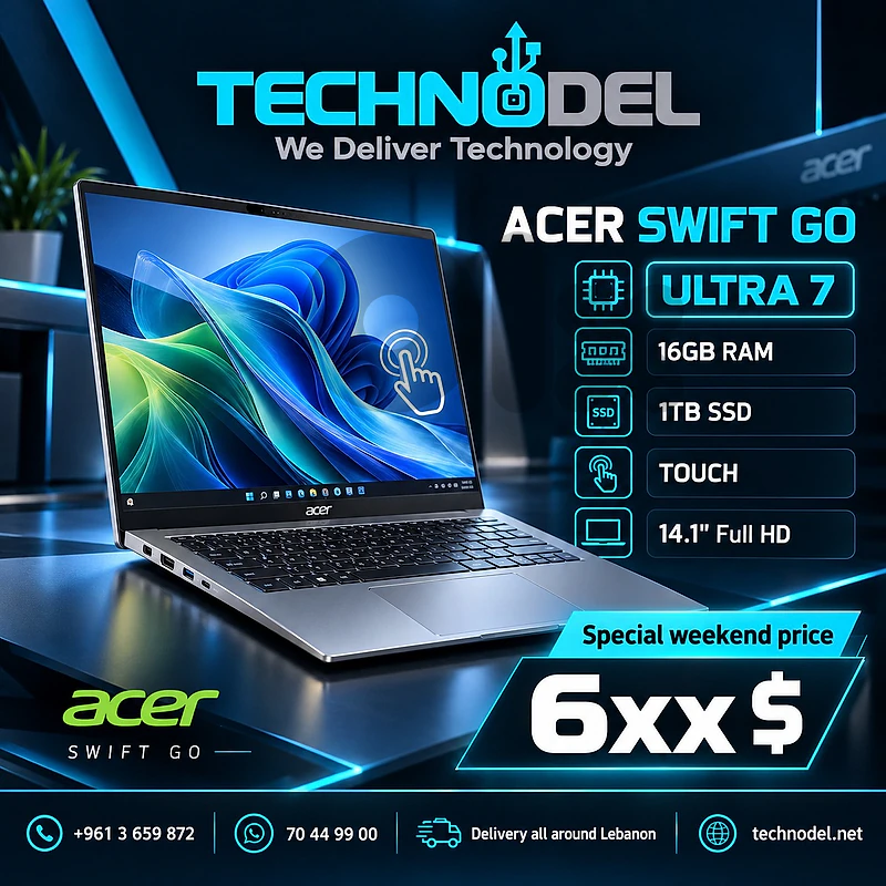 Acer Swift Ultra 7/16GB/1TB/TOUCH