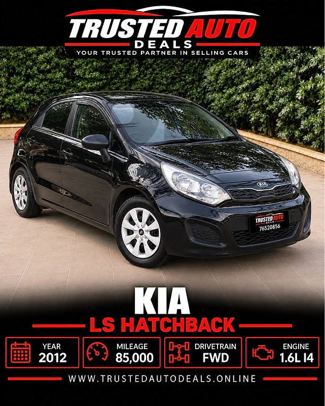 Kia Rio 2012 LS Hatchback