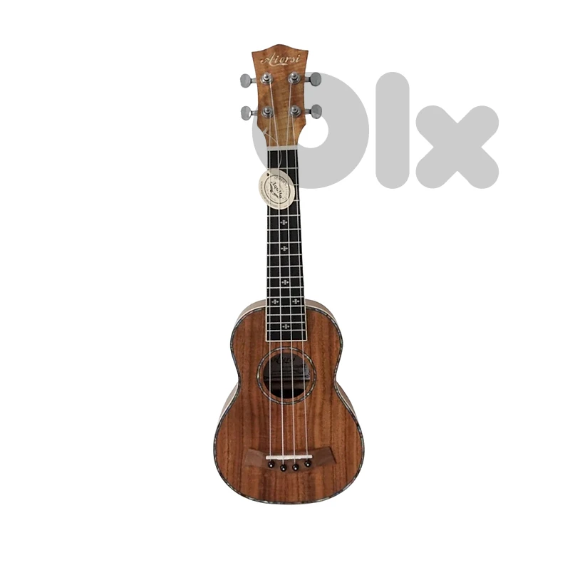 Aiersi SU071P 21" Koa Soprano Ukulele