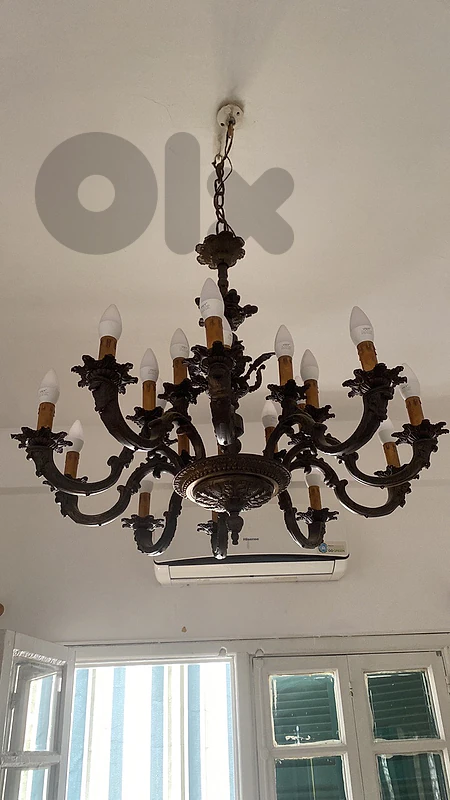 antique chandelier